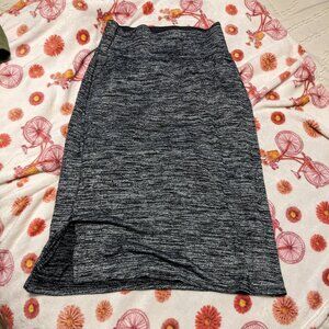 Grey and Black Skirt from Apartment 9 (size small)